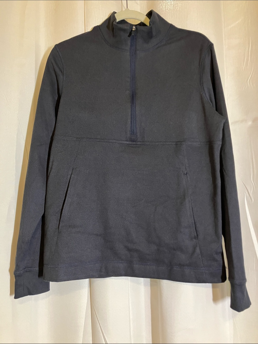 90 Degree By Reflex Charcoal Half-Zip Pullover